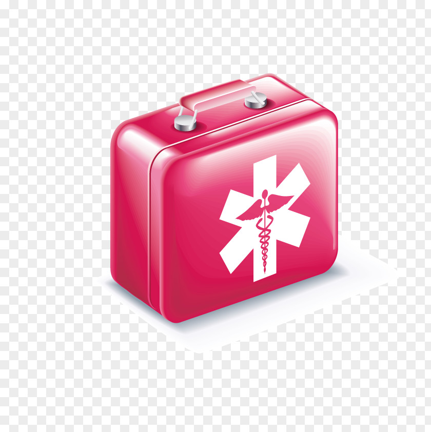 Vector First Aid Kit Medicine Health Care Icon PNG