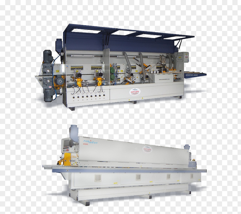 Over Edging Machine Edge Banding Manufacturing Augers Automation PNG