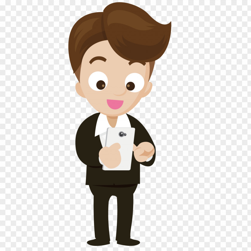 Play Businessman For Mobile Phones Euclidean Vector Computer File PNG
