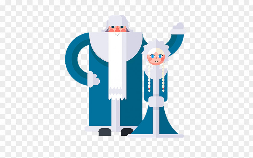 Russian Santa Claus Graphic Design PNG