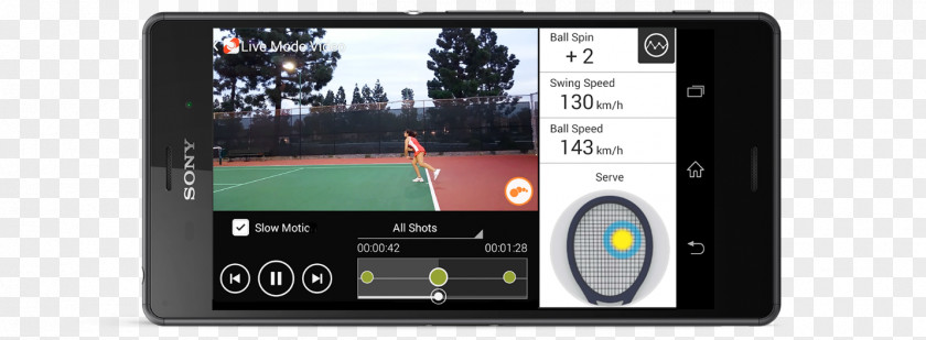 Sony Racket Smartwatch Sensor Tennis PNG