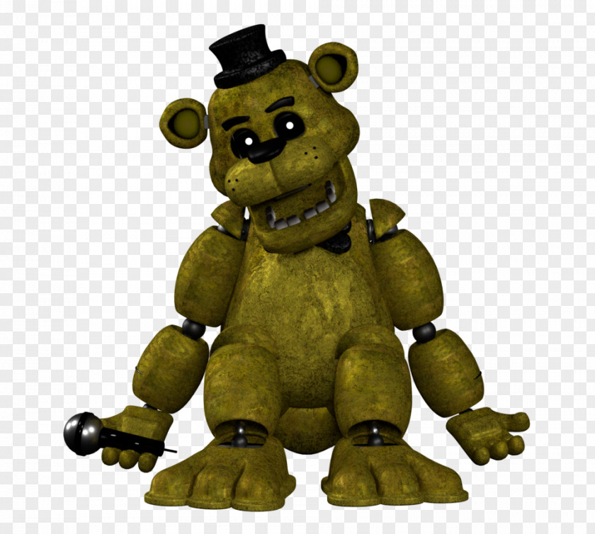 Golden Character Five Nights At Freddy's 2 4 3 Jump Scare PNG