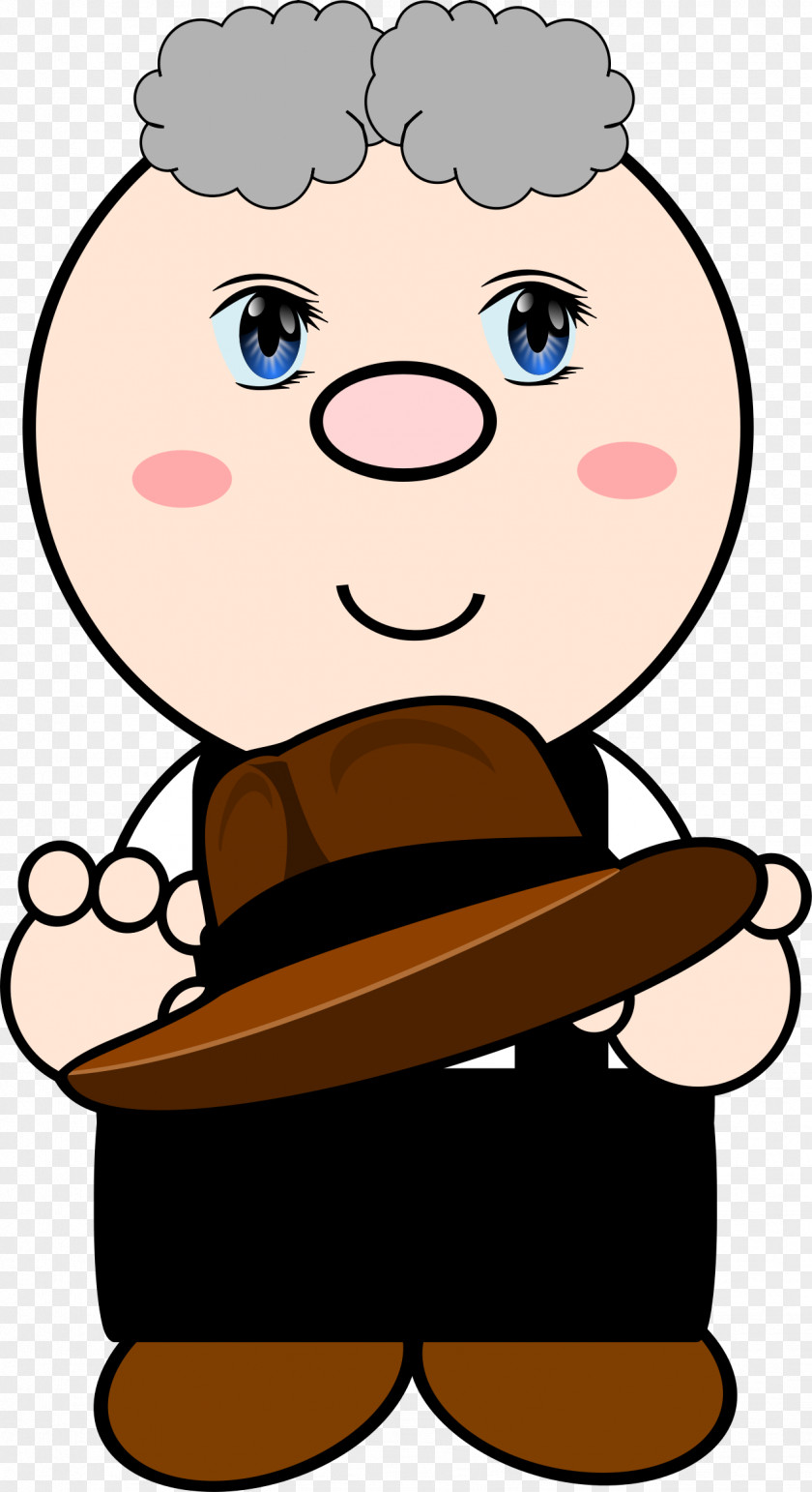 Grandpa Cartoon Boy Animation Clip Art PNG