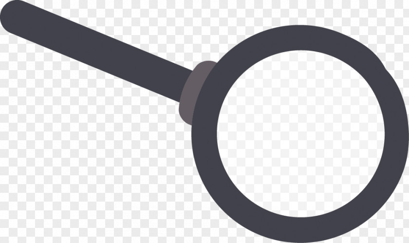 Grey Vector Magnifying Glass Logo Brand Font PNG