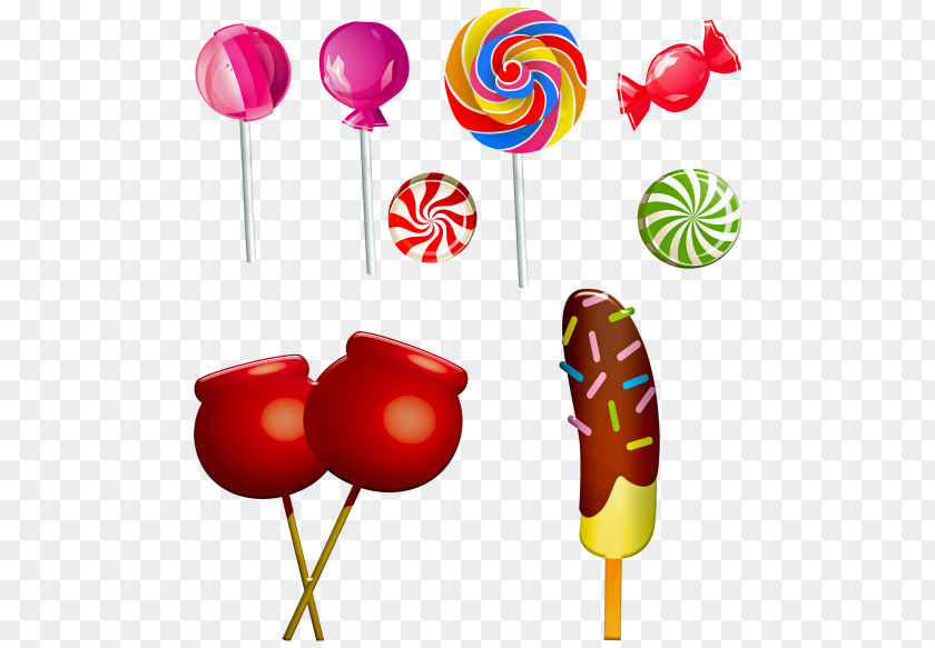 Lollipop Candy Apple Image Clip Art PNG
