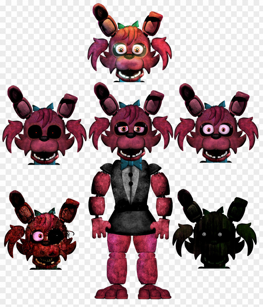 Nightmare Foxy Five Nights At Freddy's 2 FNaF World 3 Drawing PNG