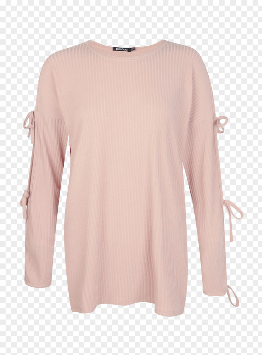On Top Of The World Sleeve Shoulder Pink M Blouse RTV PNG