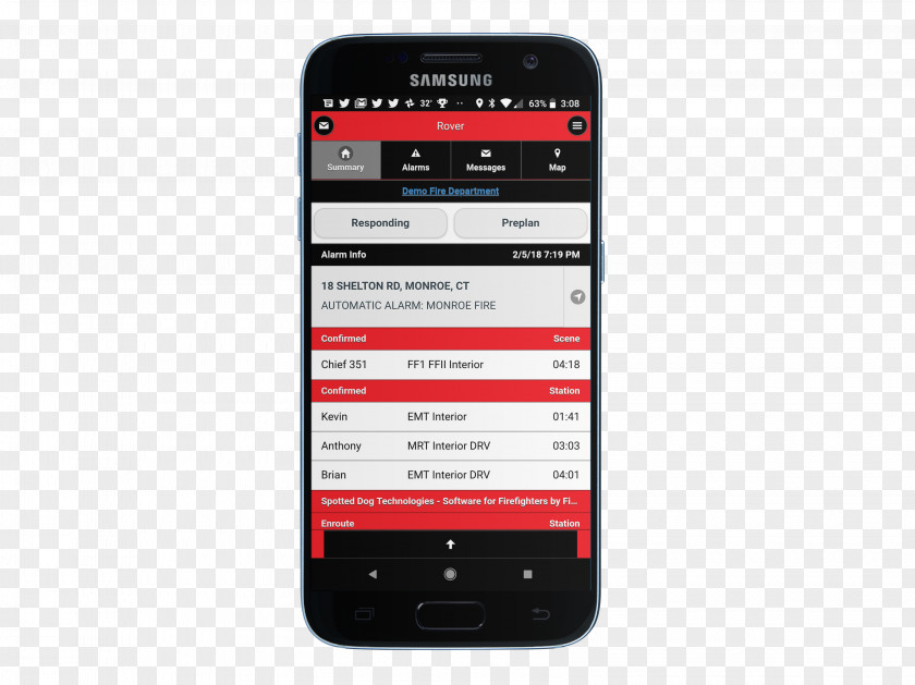 Smartphone Feature Phone Mobile Phones Pager Fire Department PNG