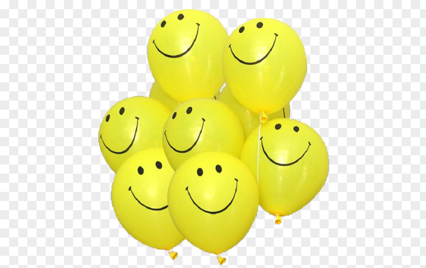 B Letter Emoticon Smiley Balloon Birthday Party PNG