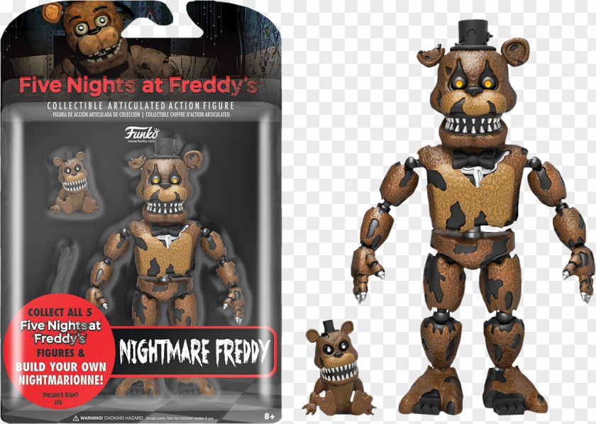 Five Nights At Freddy's 4 Action & Toy Figures Funko Video Game PNG
