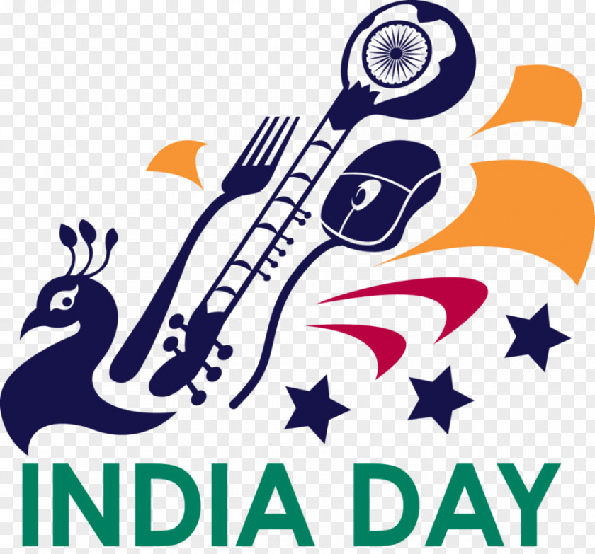 India Independence Day Graphic Design Logo Clip Art PNG