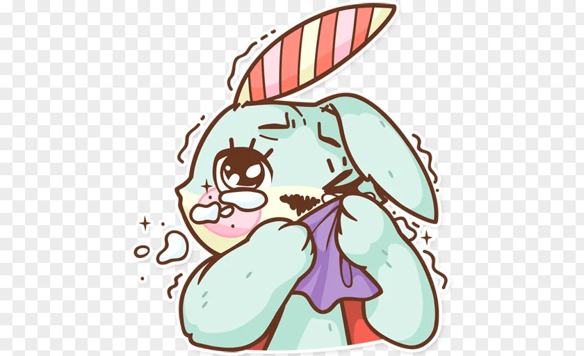Plush Toy Bunny Clip Art Illustration Cartoon Nose Line PNG