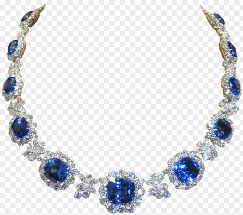 Sapphire Necklace Jewellery Diamond Bracelet PNG
