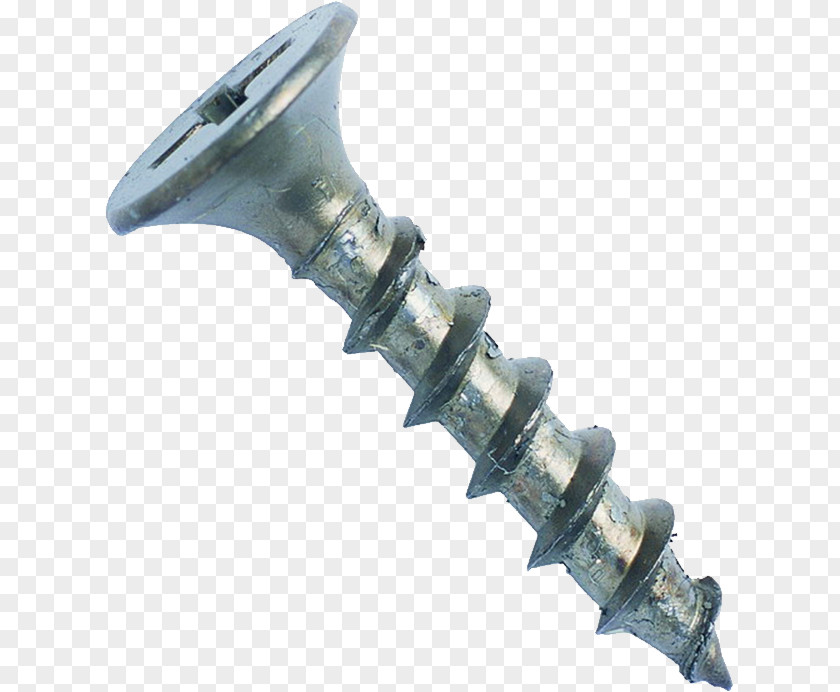 Silver Screws Self-tapping Screw Nail Bolt Metal PNG