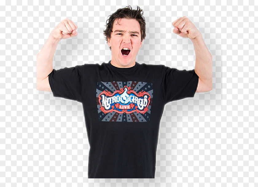 T-shirt Groupama Arena Nitro Circus Sleeve 14 June PNG