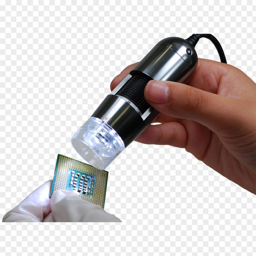 Usb Microscope Optical Instrument Scientific Product Design PNG