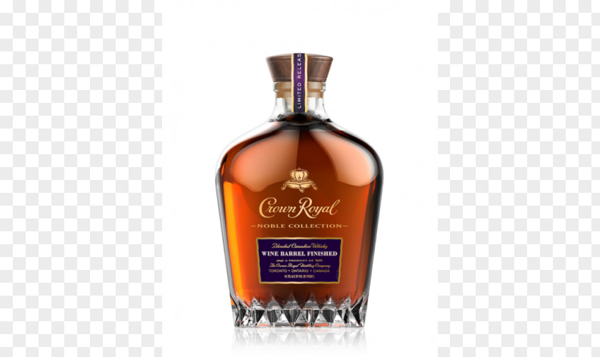 Wine Cask Crown Royal Bourbon Whiskey Canadian Whisky Blended PNG