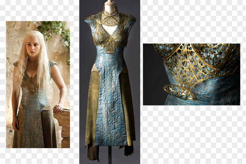 Emilia Clarke Daenerys Targaryen Dress Costume Designer Clothing PNG