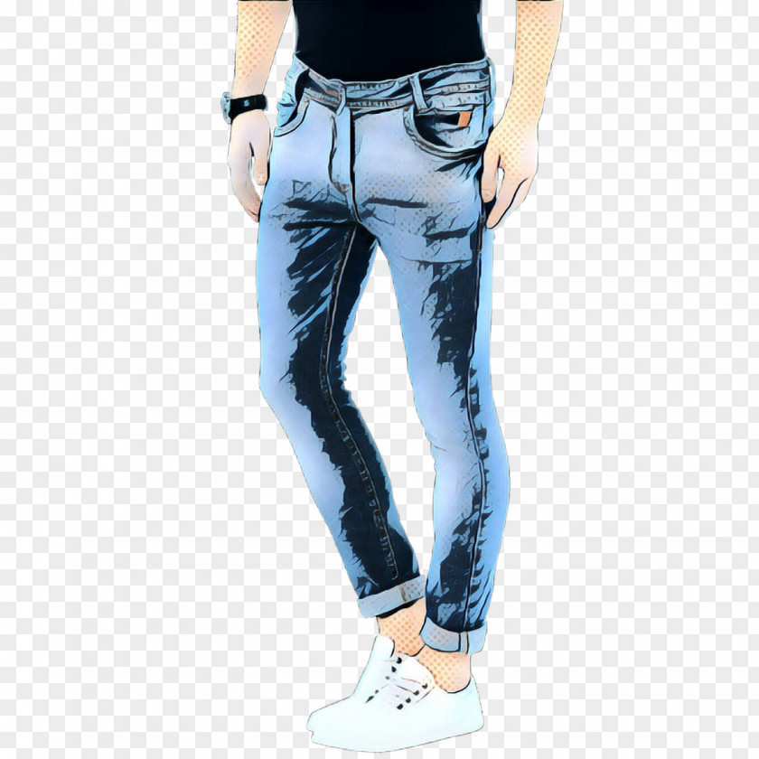Knee Shoe Jeans Background PNG