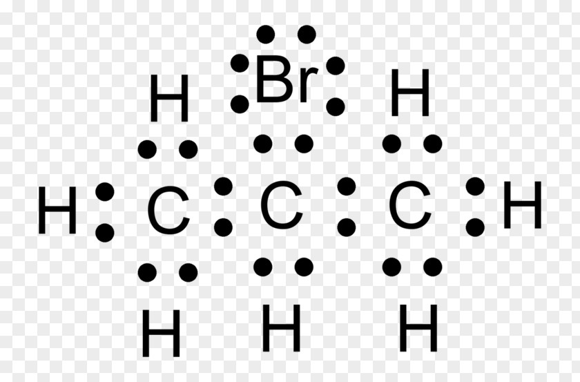 Lewis Structure 2-Bromopropane Organic Chemistry Oxygen Difluoride PNG