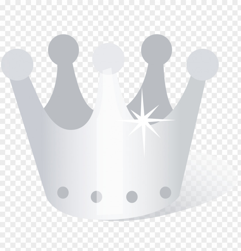 Silver Crown Material PNG