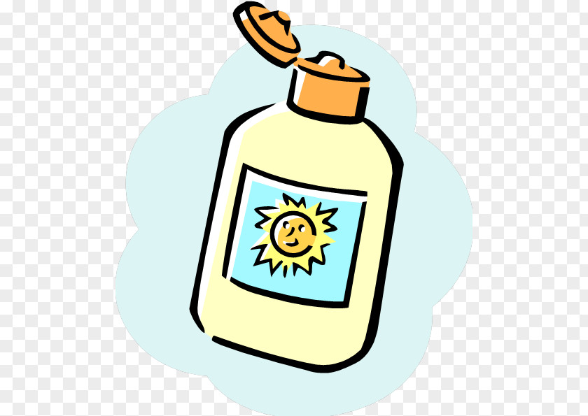 Sunscreen Lotion Factor De Protección Solar Clip Art PNG