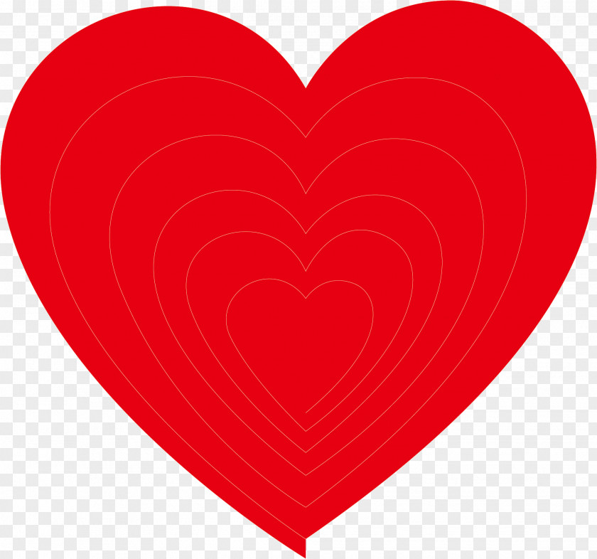 A Circle Of Hearts Heart Red Clip Art PNG