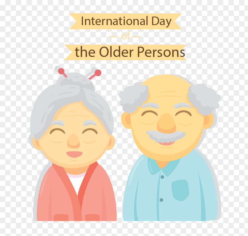 Elderly Couple Clip Art PNG