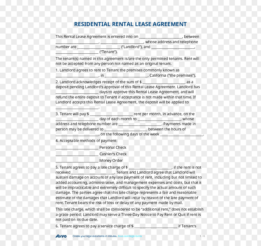 Esign Document Rental Agreement Contract Lease Application For Employment PNG