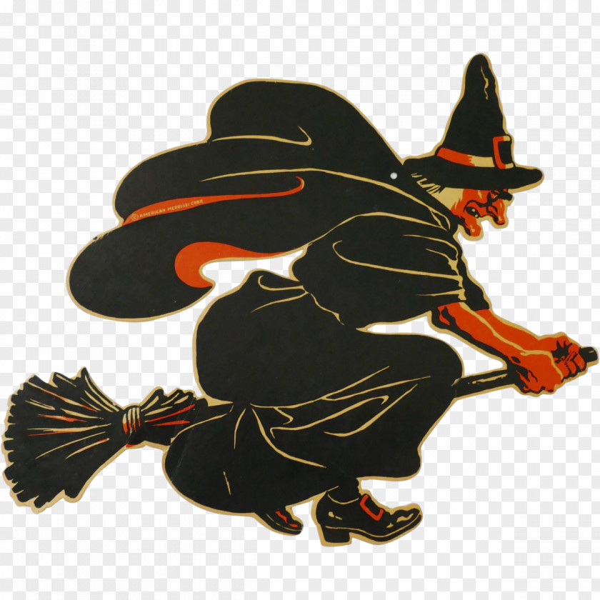 Hat Witch Broom PNG