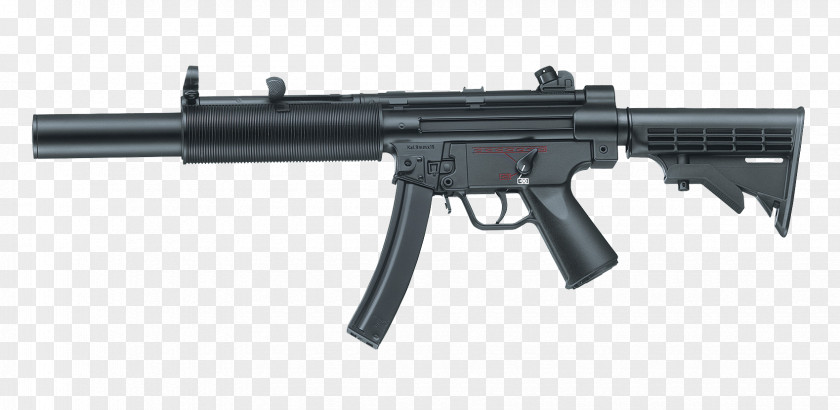 Heckler & Koch MP5 Airsoft Guns Jing Gong Firearm PNG