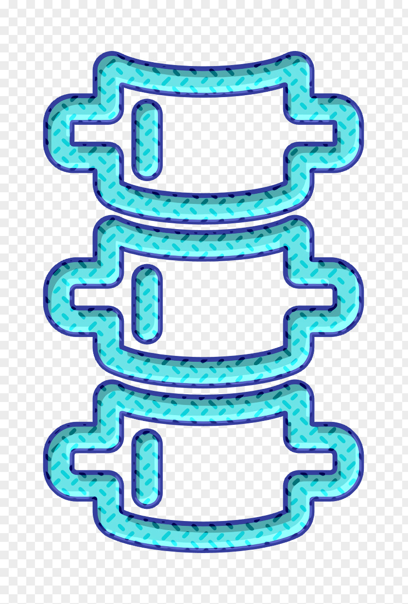 Medical Icon Bones Spine PNG