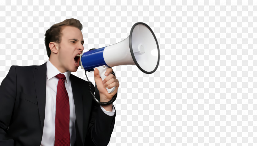 Shout Musical Instrument Megaphone Audio Equipment Loudspeaker PNG