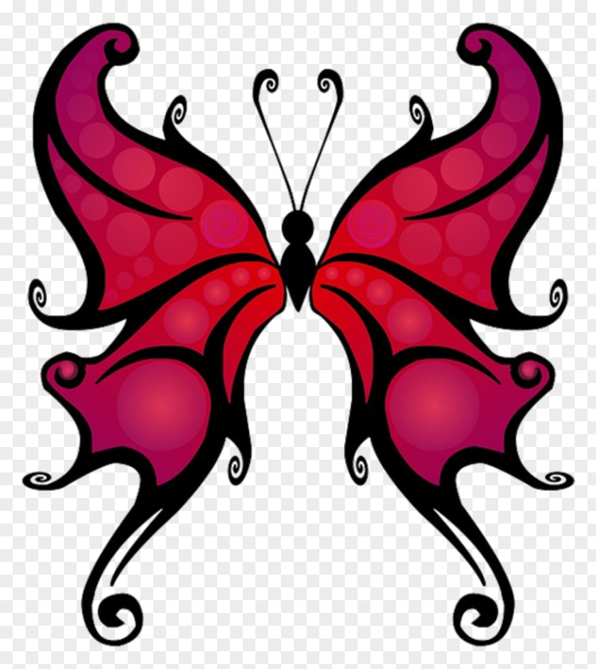 Butterfly Insect Tattoo Clip Art PNG