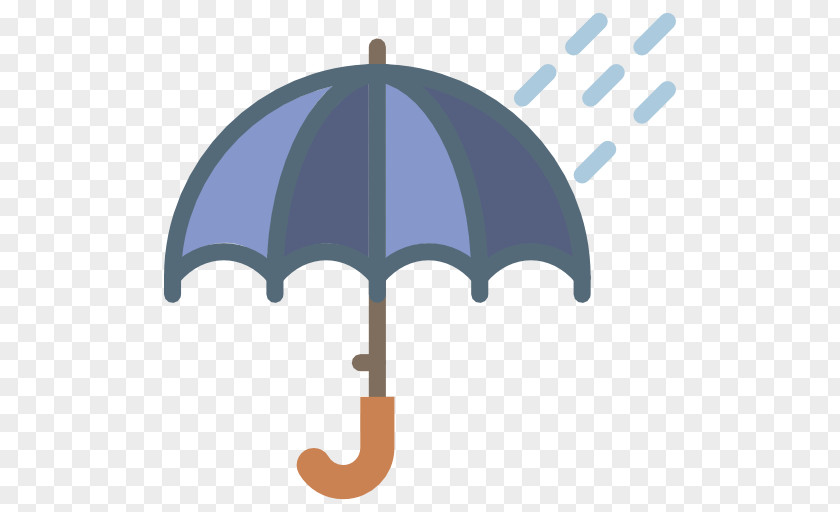 Cartoon Umbrella Rain Icon PNG