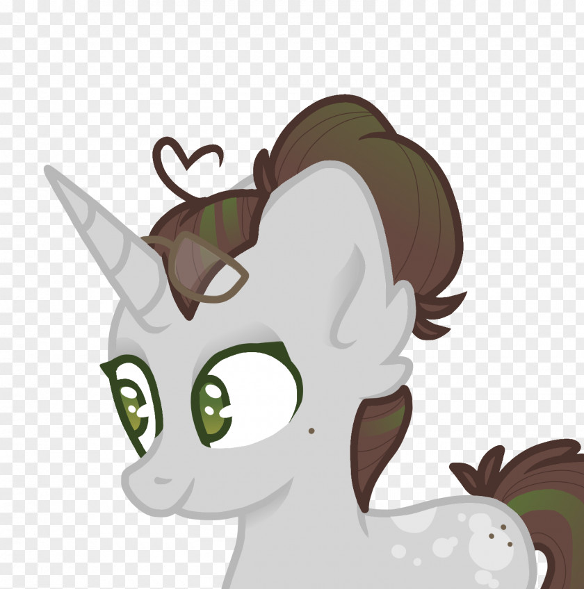 Cat Horse Ear Pony Cartoon PNG