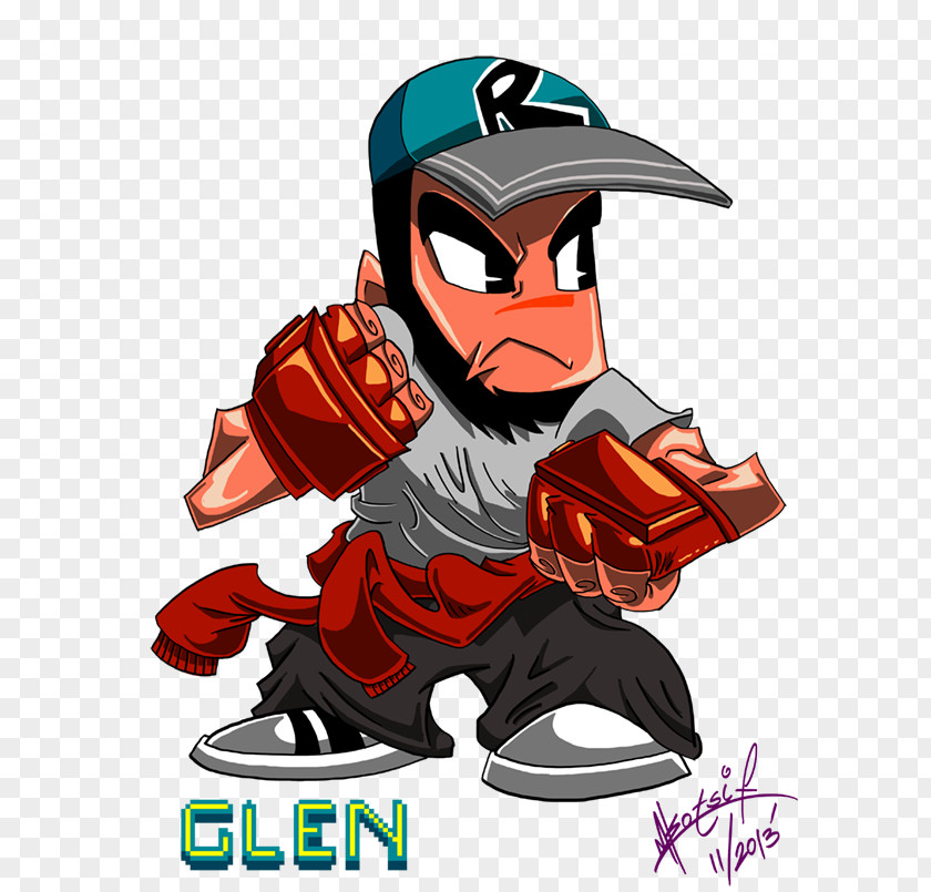 City Characters River Ransom: Underground Video Game Ninja Baseball Bat Man PNG