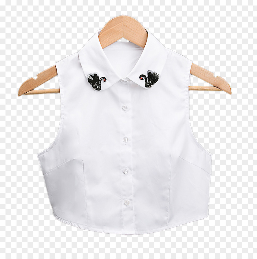 Korean Decorative Neck Sweater False Collar Shirt Korea T-shirt PNG