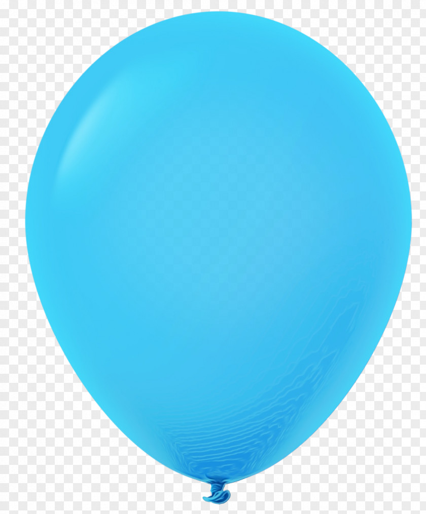Party Supply Teal Blue Balloon Turquoise Aqua PNG