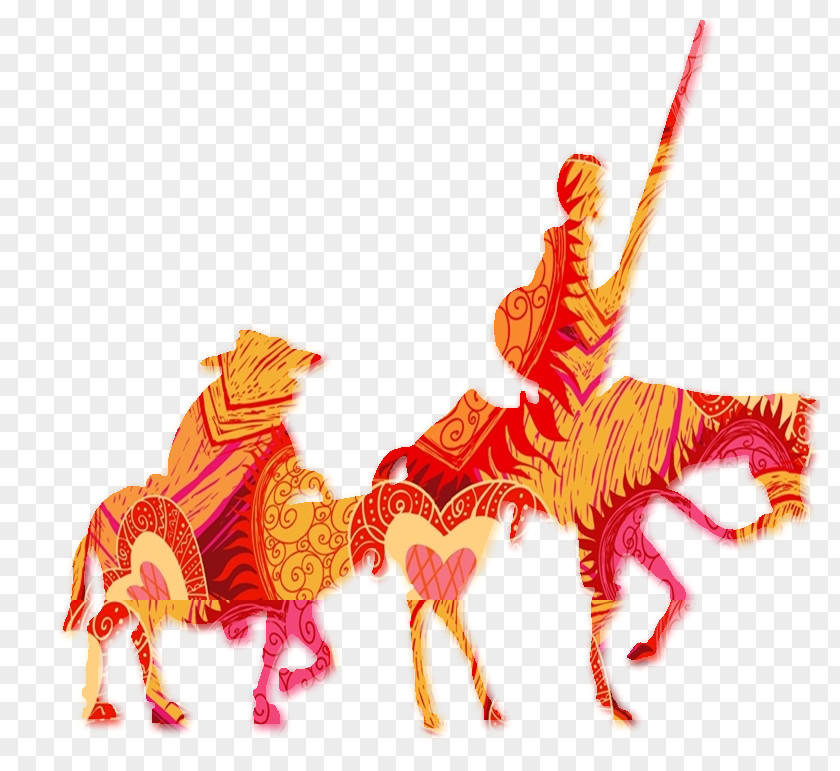 QUIJOTE Abstract Art Costume Design Animal Love PNG