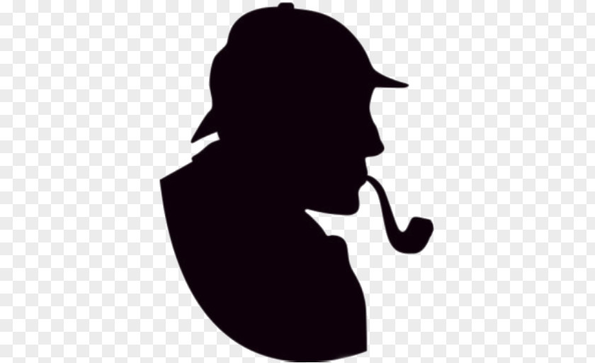 Silhouette Sherlock Holmes Museum Dr. Watson Vector Graphics Clip Art PNG