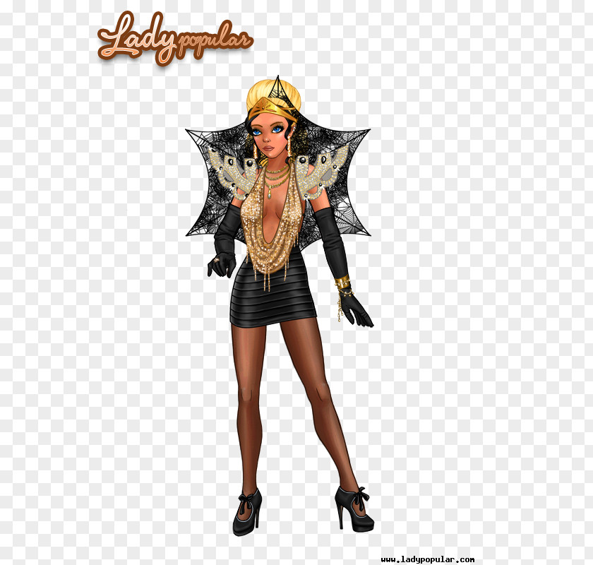 Walpurgis Night Lady Popular Dress-up Fashion Model PNG