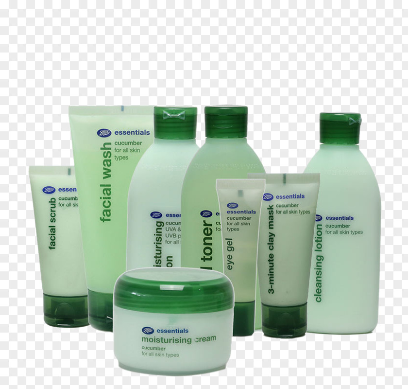 Boots Cucumber Facial Care Packages UK Skin Face PNG