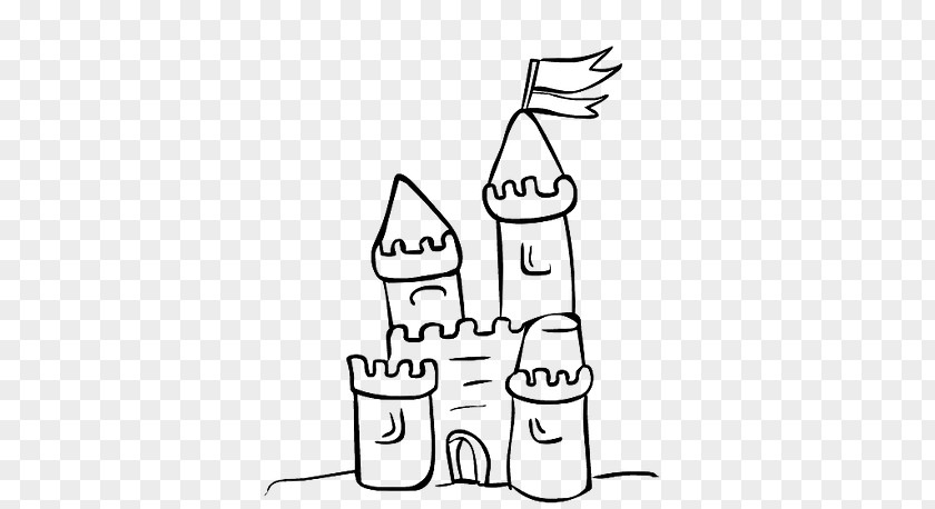 Castle Coloring Book Sand Art And Play PNG