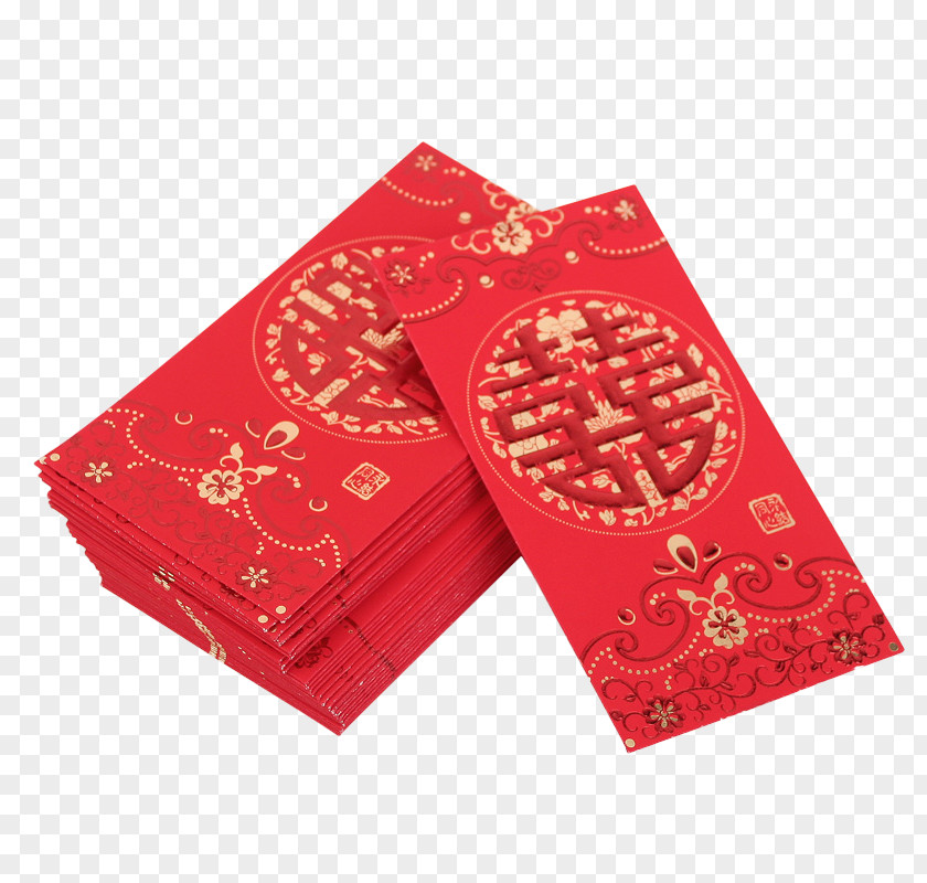 Red Envelopes Marriage Spree Envelope JD.com Online Shopping Wedding Bag PNG