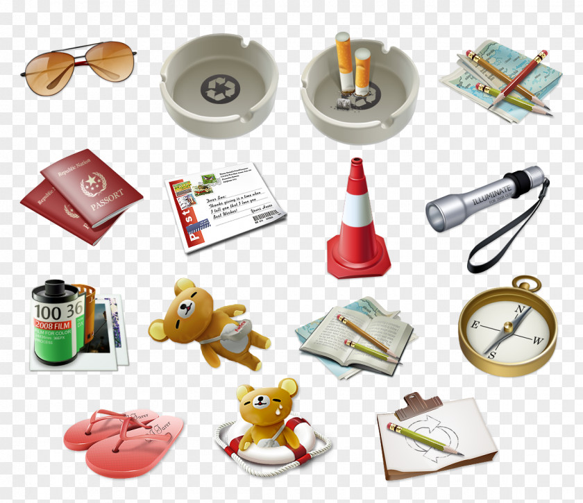 World Travel Icon Design PNG