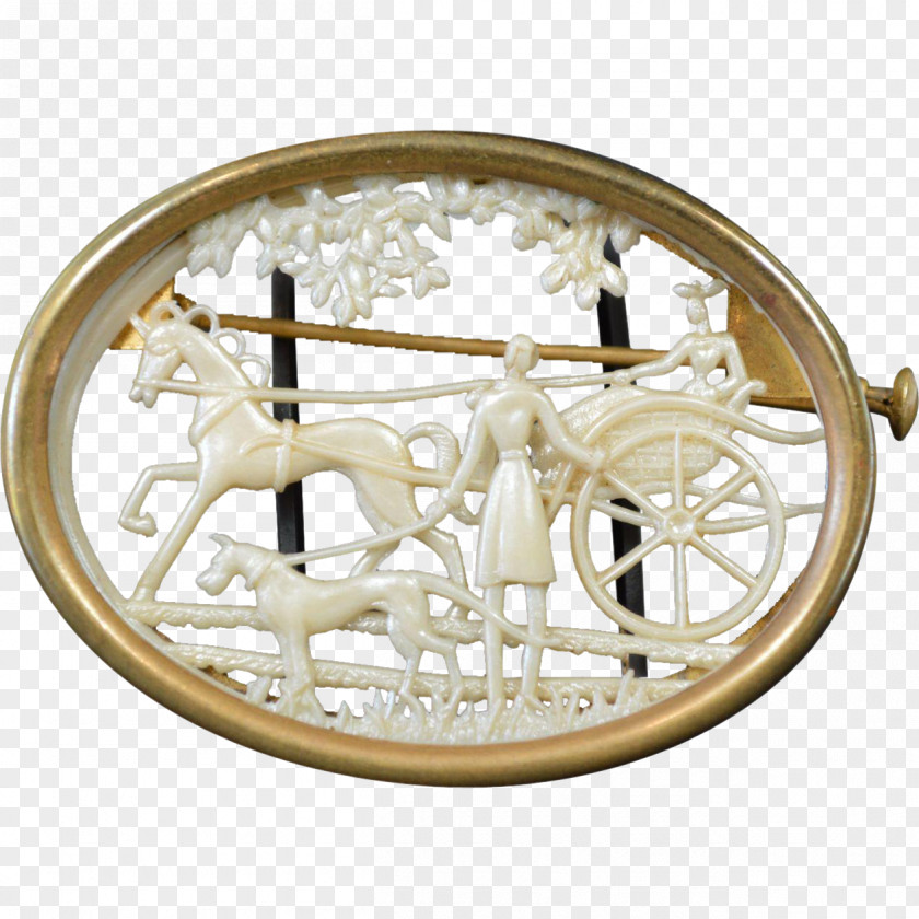 Brass 01504 Clock Silver PNG