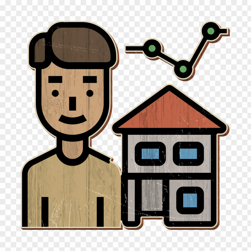 Estate Agent Icon Career Seller PNG