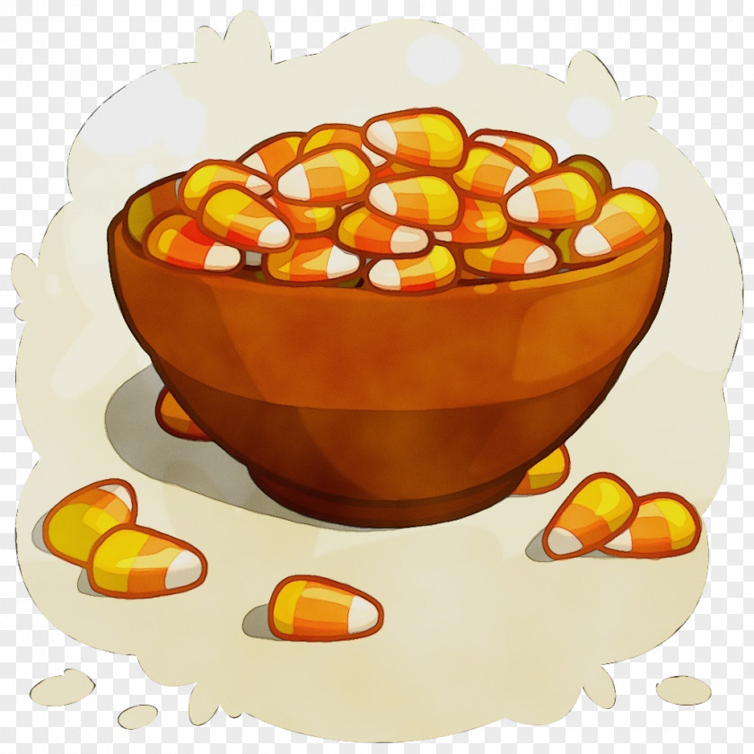 Orange Sujeonggwa Junk Food Cartoon PNG