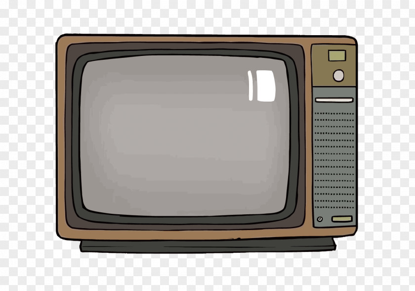 Retro TV Television Set High-definition PNG